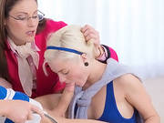 Sex Pro Samantha Ryan Teaches Willing Amateur Chloe Foster How To Suck And Fuck