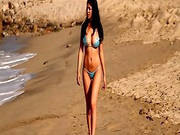 Naked Hottie At Beach
