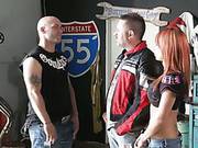 Redhead Babe Kirsten Price Is One Horny Biker Chick