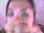 Horny Roxy Deville Sucking A Long Big Hard Meatpole And Gets Huge Facial Cumload
