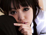 Lovely Japanese Bitch Kotomi Looks At Him With Her Hot Eyes