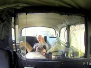 Long Legged British Blonde In Fake Taxi Gives Blowjob
