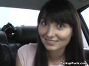 Lovely Teen Gives Amazing Blowjob In The Backseat