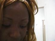 Gloria Gets Her Black Pussy Fucked By Trevor Slide
