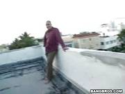Brianna Love Giving Head On The Rooftop