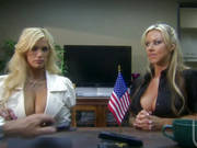 Double Teamed By Super Hot Blondes
