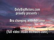 Adrianne Black Bra Changing Fun
900