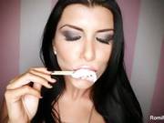 Romi Rain Suck Her Ice Cream