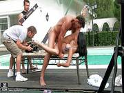 Busty Aletta Ocean Gets Banged In Backyard