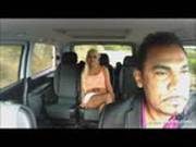 Julia Hunter Gives The Cab Driver A Sloppy Blowjob