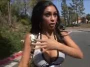 Priva Takes White Over Black Cock