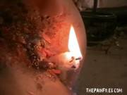 Bizarre Blondes Self Tormenting Hot Waxin 