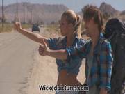 Samantha Saint Hitchhikes To A Sultry Fuck