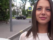Cutie Brunette Teen Foxy Banged Hardcore By The Who Helped Her