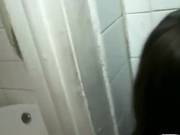 Sexy Amateur Girlfriend August Ames Screwed Up In Toilet
