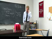 Innocenthigh Naturally Busty Schoolgirl Evi Fox Fucks Prof