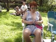 Nasty Grannies Get Naked In Public