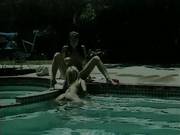 Regina Foreman Going Down On Her Girlfriend In The Pool