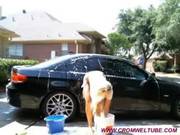 Hot Blonde Washes Car Toys Ass On Cam Wwwcromweltubecom