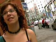 Puta Locura Nerd Latina With Huge Natural Tits Picked Up By Torbe