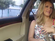 Pretty Blonde Babe Dixie Gets Banged In The Cr By The Stranger