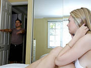 Allie A Blonde Tight Teen Gets Creampied After Her Boyfriend Wakes Up From Sleeping