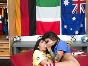 Bonnie And Rose Misadventure In Webshow Of Referees And Hot Fucking