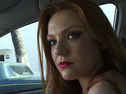 Sexy Redhead Farrah Flower Gets Her Pussy Fucked Hard From Behind