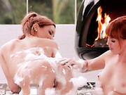 Jayden Cole And Marie Mccray Making Love In A Bathtub