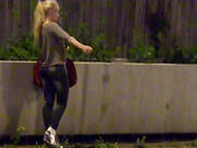 Stranded Russian Teen Gets Picked Up And Pummeled After Giving A Blowjob