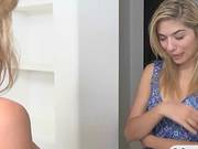 Brandi Love Threesome With Teen Couple In The Bedroom
