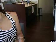 Cutie Redhead Teen Chloe Love Stuffed And Creampied