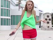 Blonde Busty Babe Jenna Fucked Hard By The Driver She Hitch Hiked