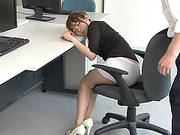 Grinding Scene With Hot Japanese Office Girl Miyuki Yokoyam