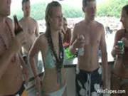 Playful Chicks Go Naughty And Wild At The Beach