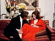 Luxurious Brunette In Red Dress Kay Parker Gets Eaten