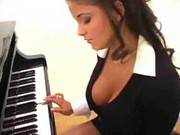 Hot Sexy Latin Fuck The Piano