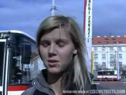 Czech Streets Ilona Takes Cash For Publ 
