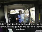 British Ebony Nurse Interracial Sex In Fake Taxi