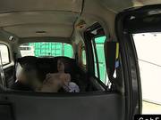 Brunette Amateur Ass Fingered In Fake Taxi