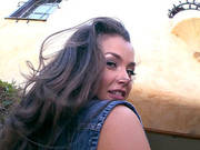 Allie Haze Showing Off Those Goodies Of Hers Outdoor