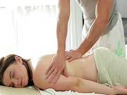 Sheila B Enjoys Full Massage