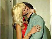 Russian Blonde Babe Gets Nailed In The Caboose