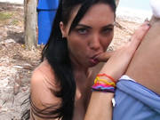 Megan Foxx Shows Her Sucking Skills