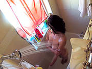 Brunette Whore Mia Hurley Is Shaving Pussy And Taking A Shower