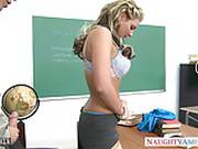 Busty Babe Phoenix Marie Gets Ass Fucked In Classroom