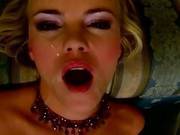 Sandy Style Blonde Babe Love The Cum Facial