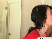 Heather Night And Eva Karera Threesome On The Couch