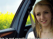 European Teen Beatrix Glower Fucked In The Road By The Pervy Driver