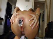 Horny Amy Plays With Her Toys